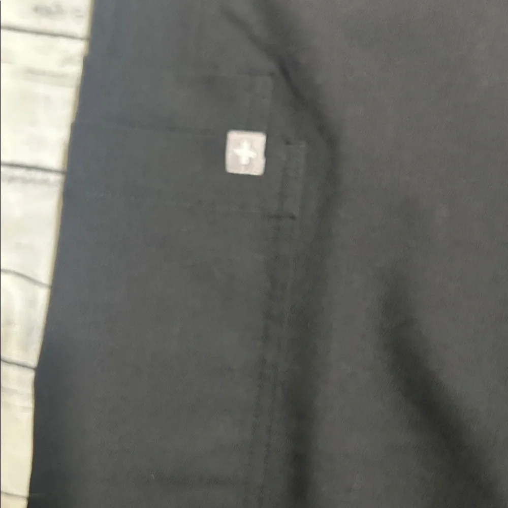 Figs Black Pants scrubs